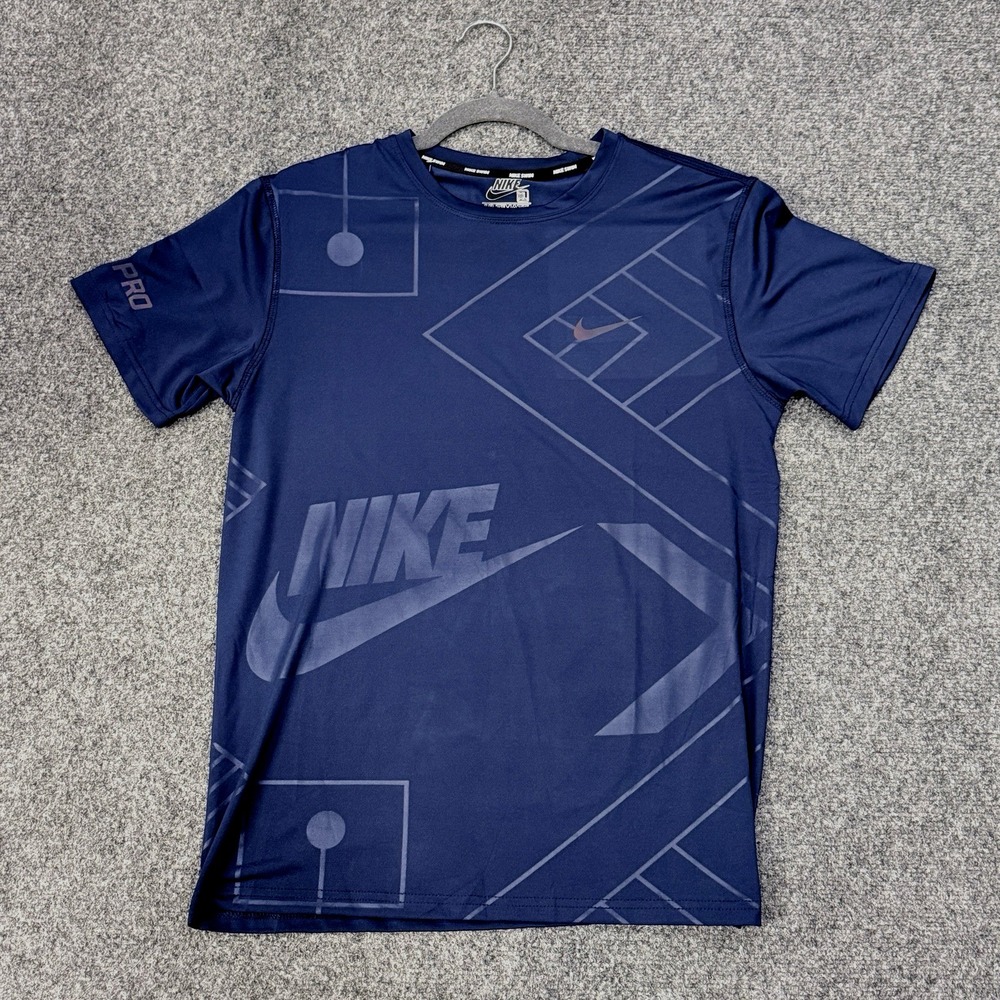 Nike Swim Ultimate Tee Women's XL Shirt Dri-Fit Blue NWT Athletic Wear Running